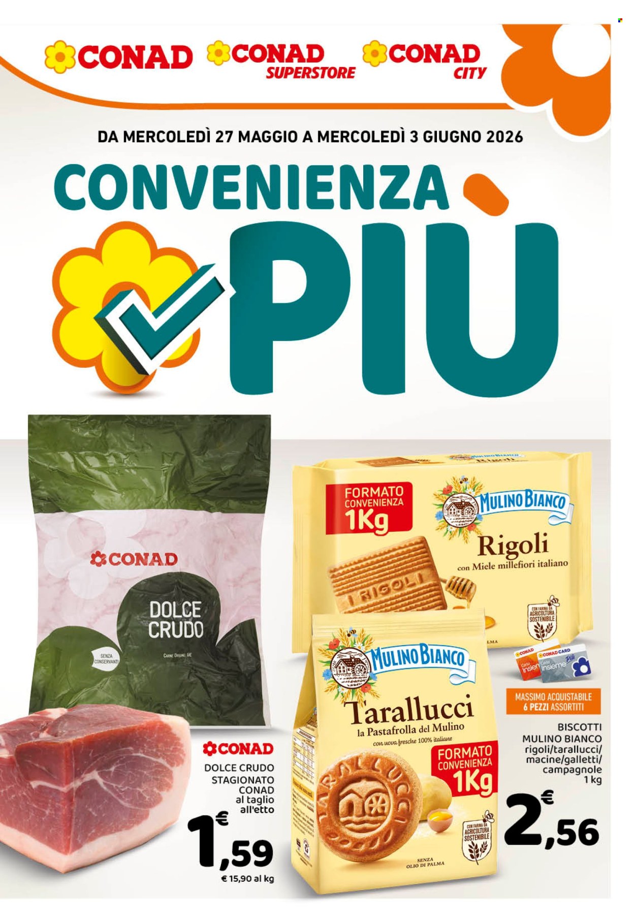Volantino Conad - 27/5/2026 - 3/6/2026. Pagina 1