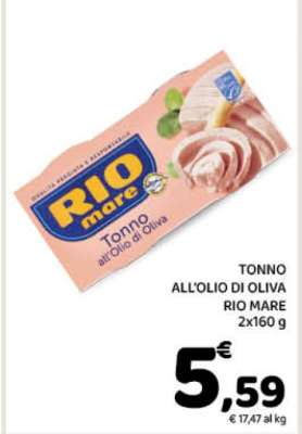 Tonno all’Olio di Oliva Rio Mare