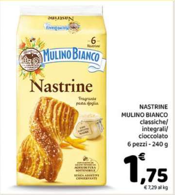 Nastrine Mulino Bianco