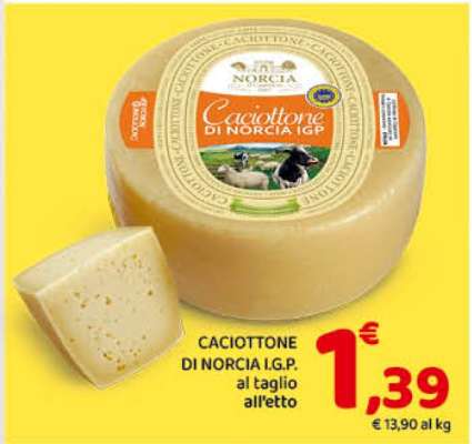 CACIOTTONE DI NORCIA I.G.P.