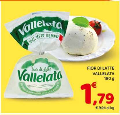 FIOR DI LATTE VALLELATA