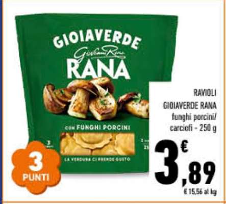 Ravioli Gioiaverde Rana