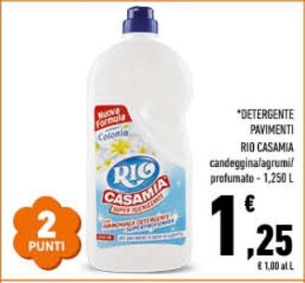 Detergente Pavimenti Rio Casamia