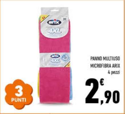 Panno multiuso microfibra Arix