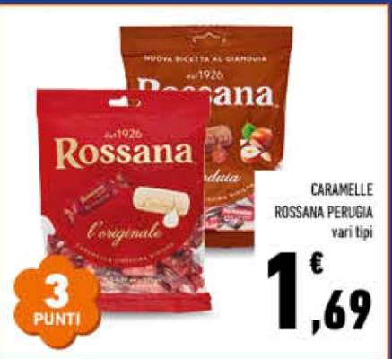 Caramelle Rossana Perugia
