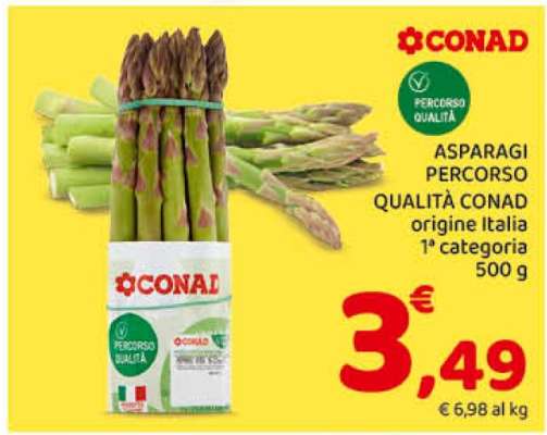 ASPARAGI PERCORSO QUALITÀ CONAD