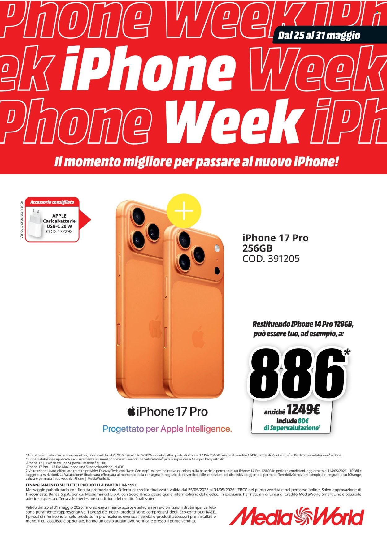 Volantino MediaWorld - 25/5/2026 - 31/5/2026. Pagina 2