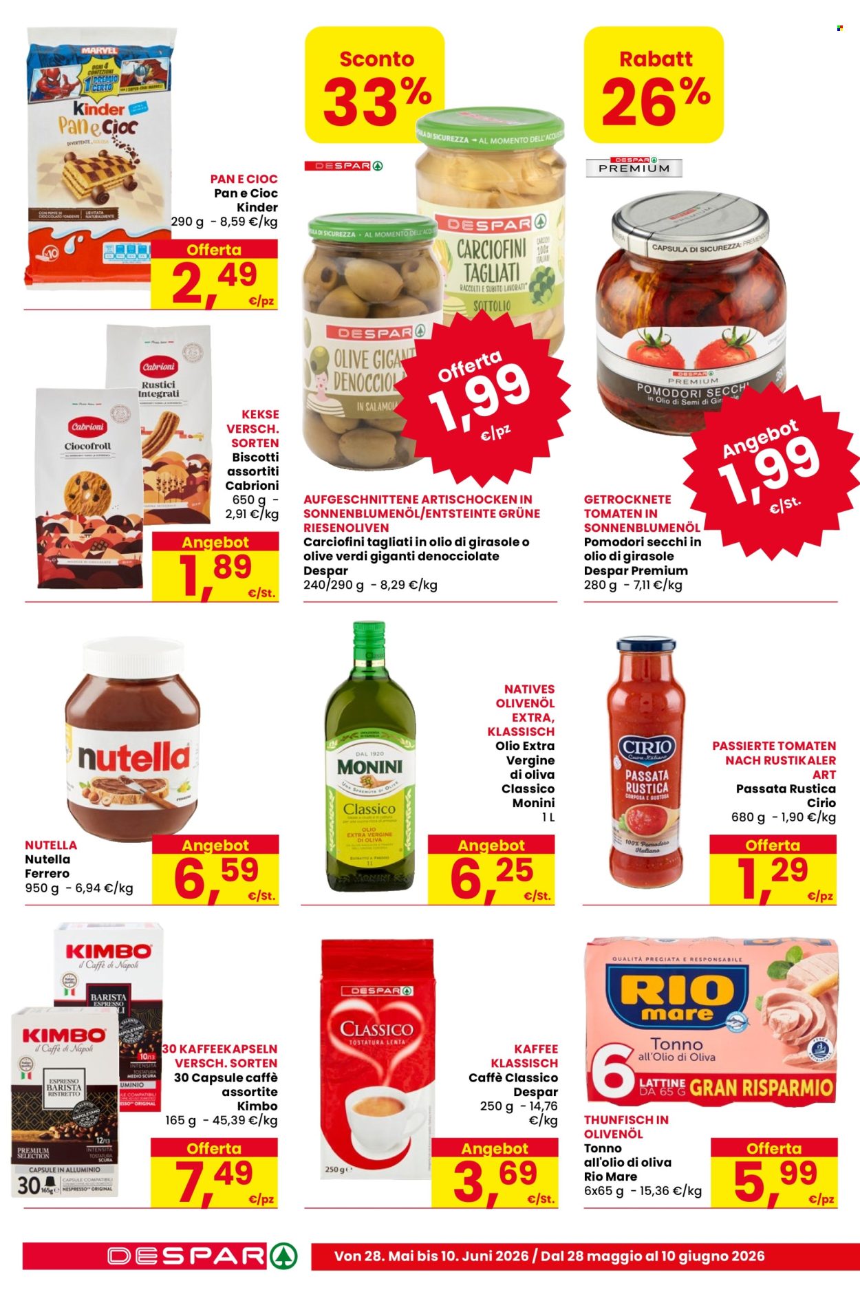 Volantino Despar - 28/5/2026 - 10/6/2026. Pagina 12