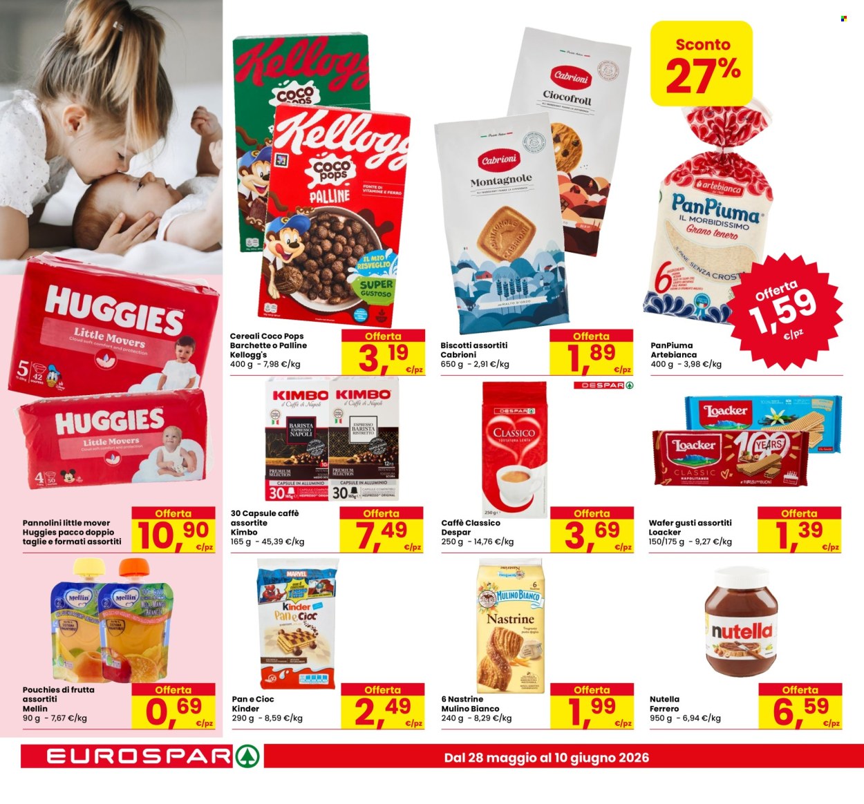 Volantino Eurospar - 28/5/2026 - 10/6/2026. Pagina 14