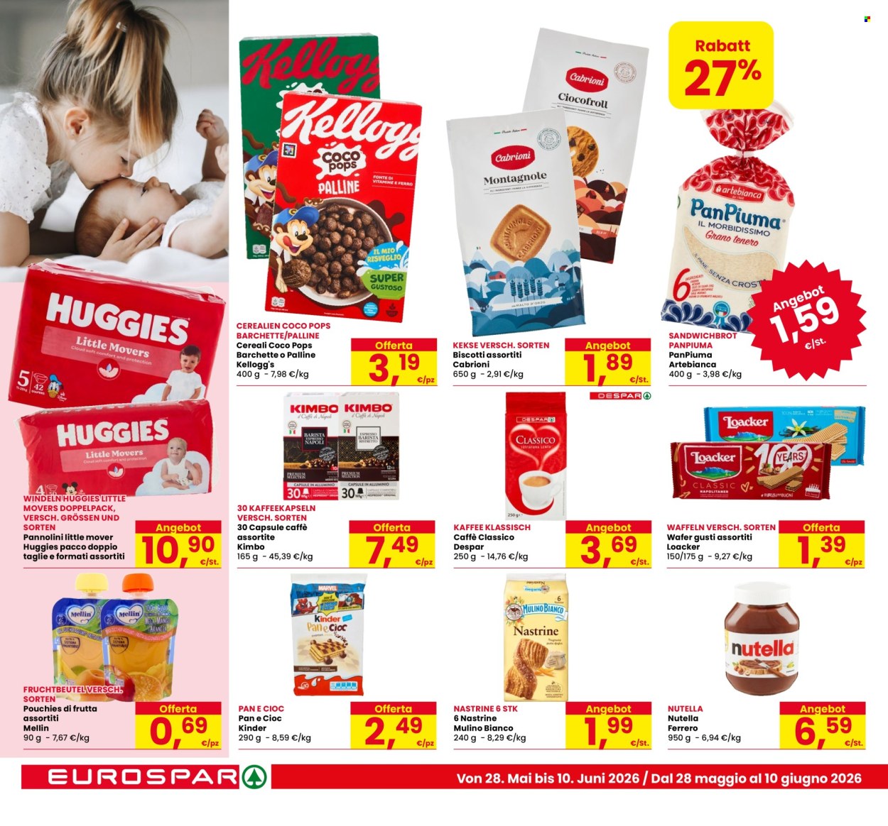 Volantino Eurospar - 28/5/2026 - 10/6/2026. Pagina 14