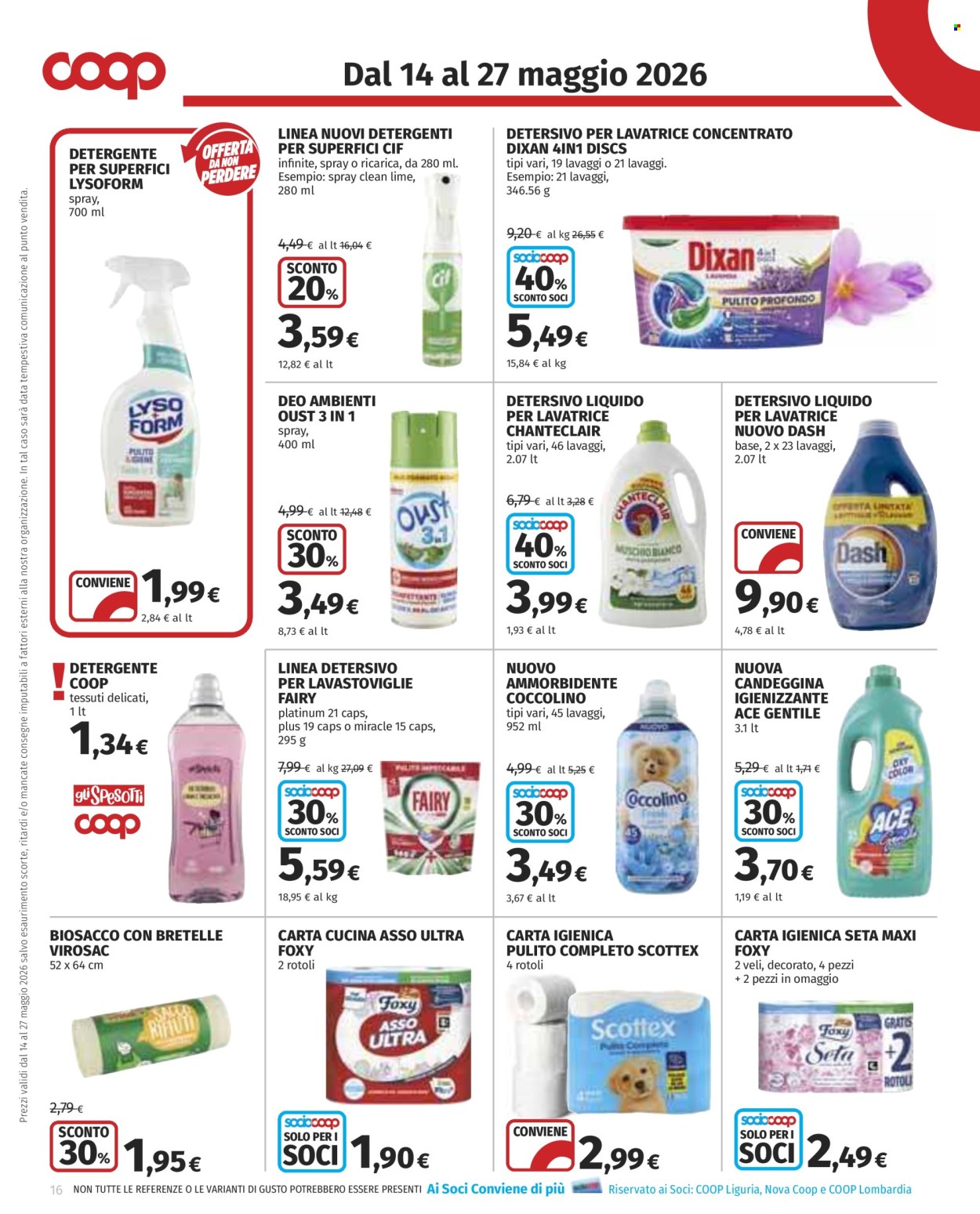 Volantino Coop - 14/5/2026 - 27/5/2026. Pagina 16