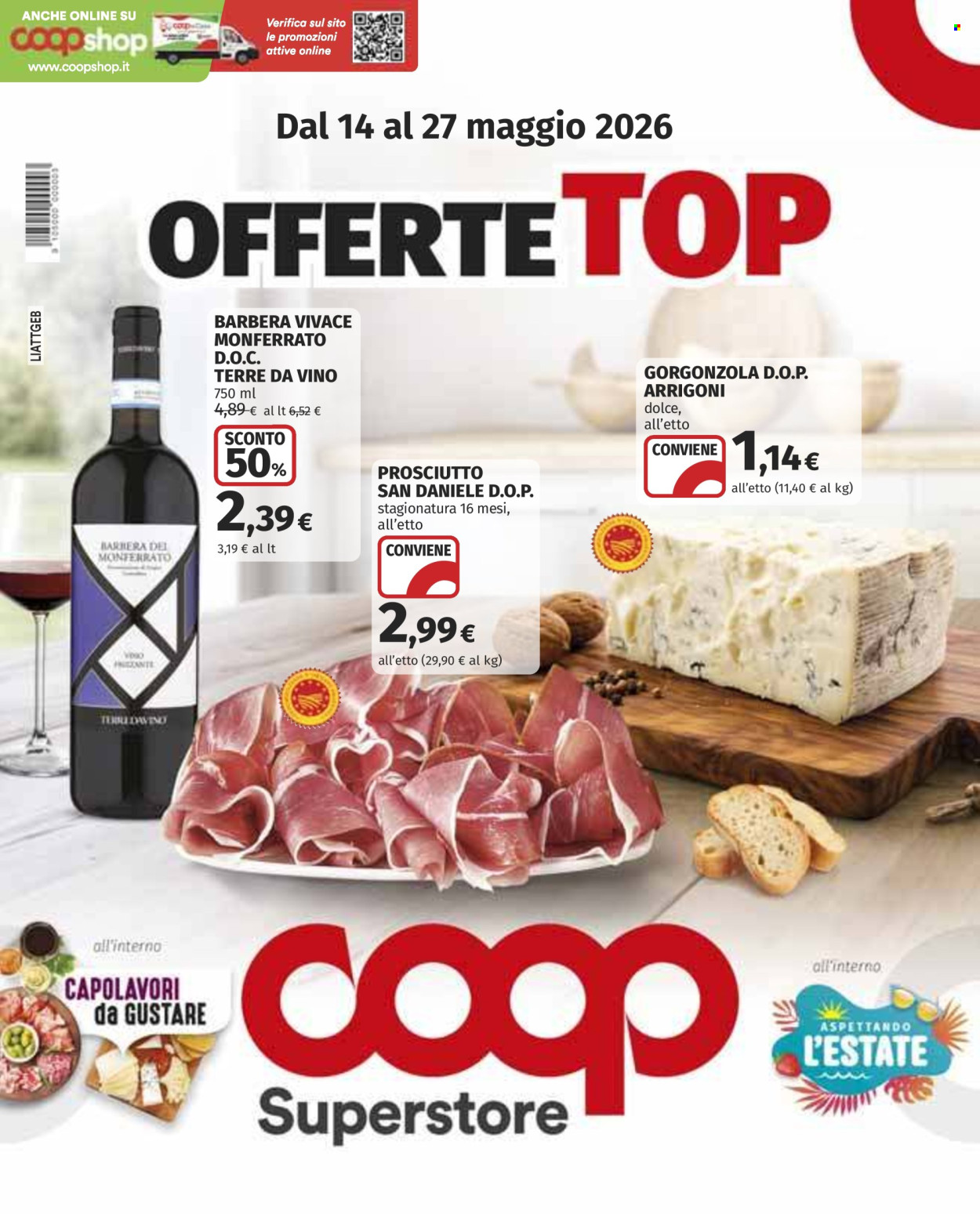Volantino Coop - 14/5/2026 - 27/5/2026. Pagina 1