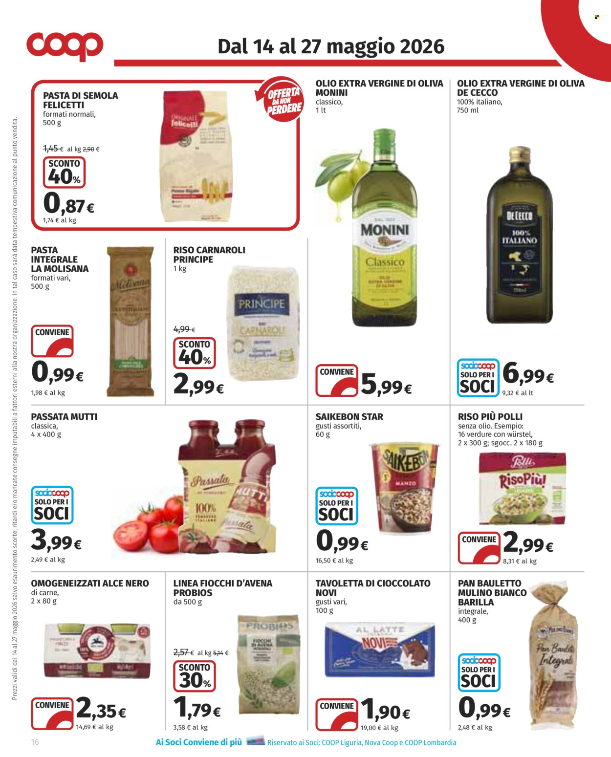 Volantino Coop - 14/5/2026 - 27/5/2026. Pagina 16