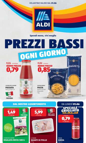 Volantino Aldi - 1/6/2026 - 7/6/2026.