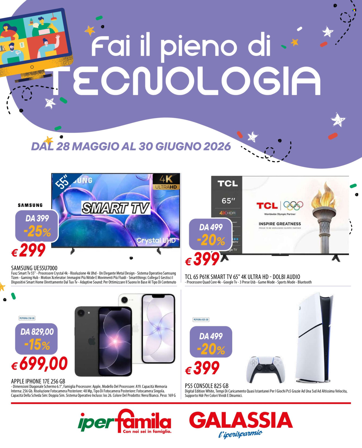 Volantino Famila - 28/5/2026 - 30/6/2026. Pagina 1