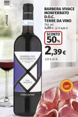 BARBERA VIVACE MONFERRATO D.O.C. TERRE DA VINO