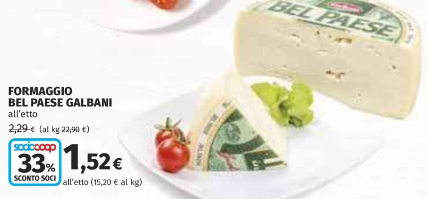 Formaggio Bel Paese Galbani