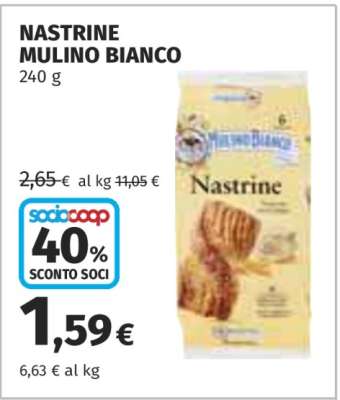Nastrine Mulino Bianco