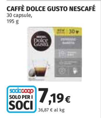 CAFFÈ DOLCE GUSTO NESCAFÉ