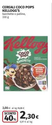 Cereali Coco Pops Kellogg's