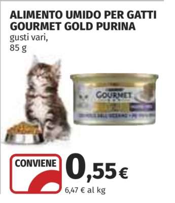 Alimento umido per gatti Gourmet Gold Purina