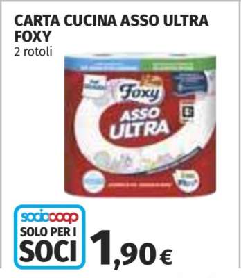 CARTA CUCINA ASSO ULTRA FOXY