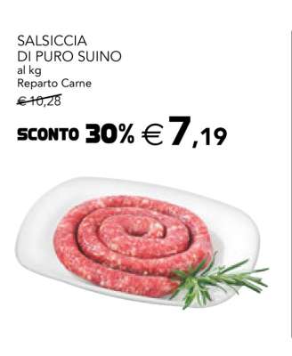 SALSICCIA DI PURO SUINO