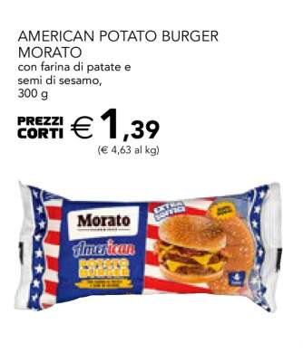 AMERICAN POTATO BURGER MORATO