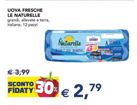Uova Fresche Le Naturelle