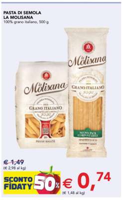PASTA DI SEMOLA LA MOLISANA