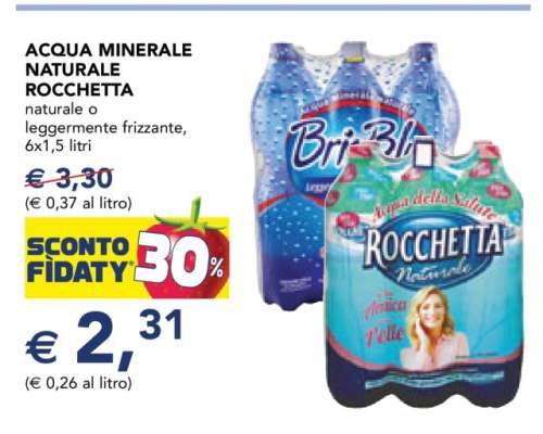 Acqua Minerale Naturale Rocchetta