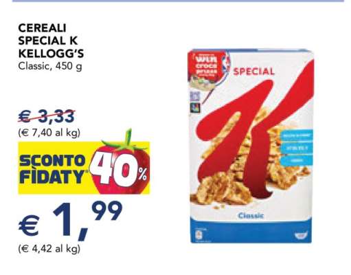 Cereali Special K Kellogg's