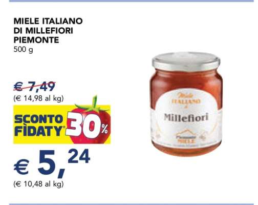 MIELE ITALIANO DI MILLEFIORI PIEMONTE