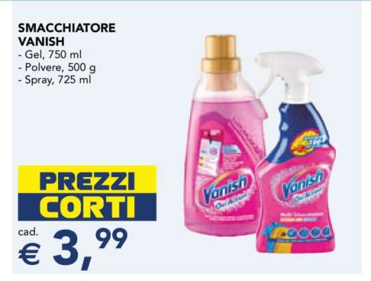SMACCHIATORE VANISH