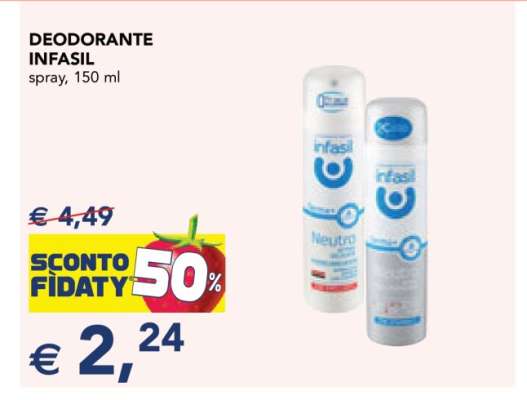 Deodorante Infasil