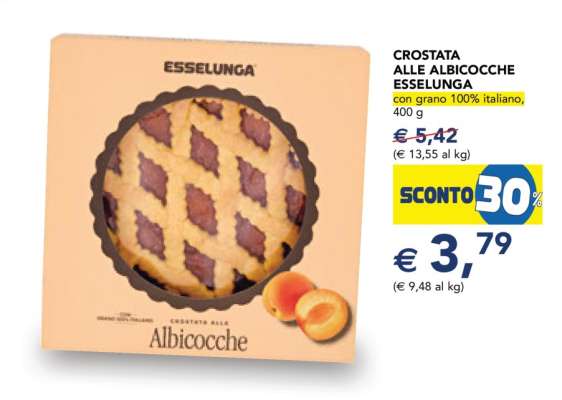 Crostata alle Albicocche Esselunga