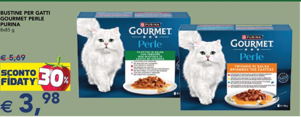 Bustine per gatti Gourmet Perle Purina