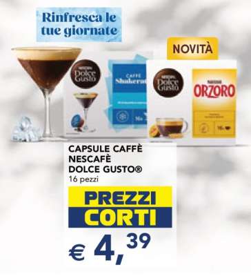 CAPSULE CAFFÉ NESCAFÉ DOLCE GUSTO®