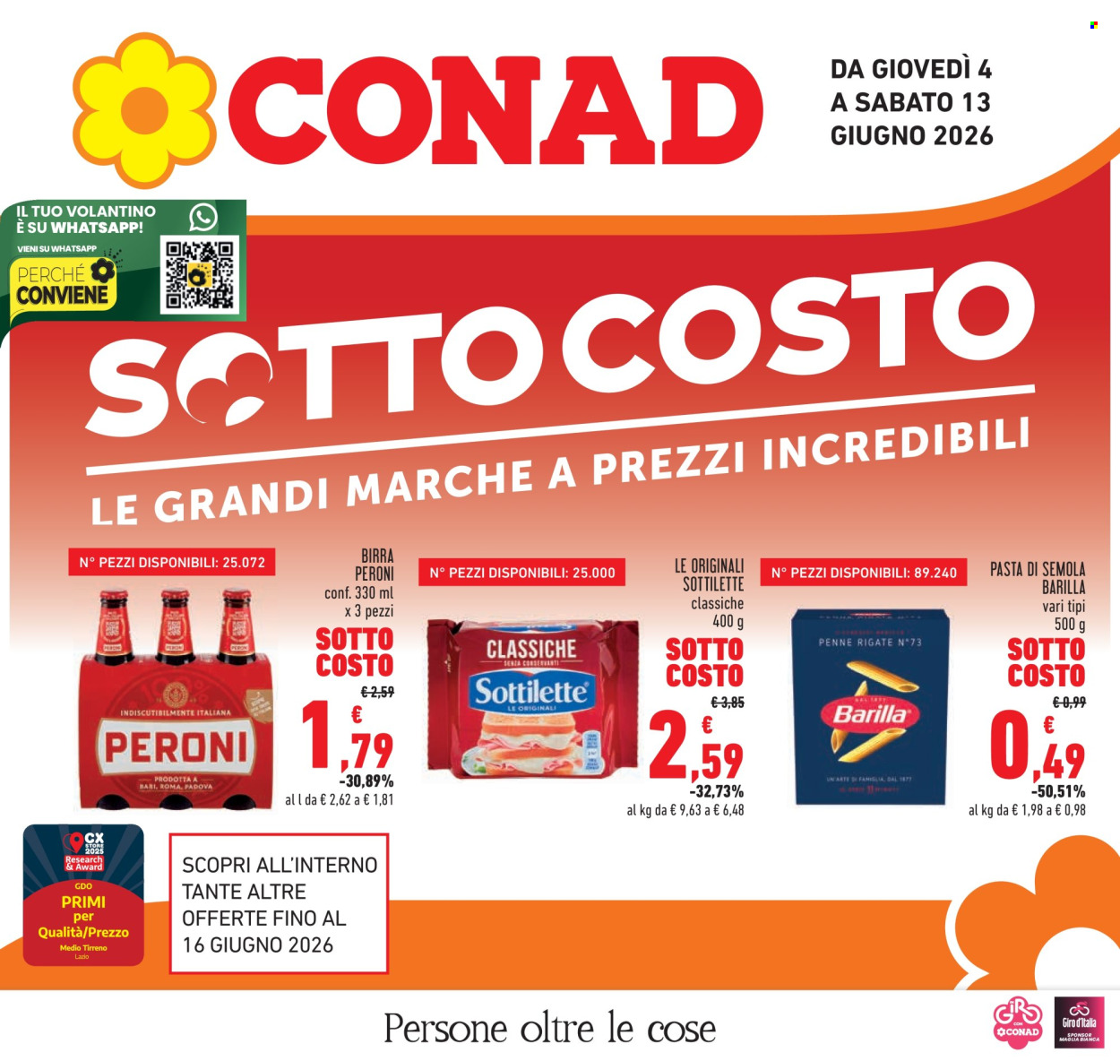 Volantino Conad - 4/6/2026 - 13/6/2026. Pagina 1