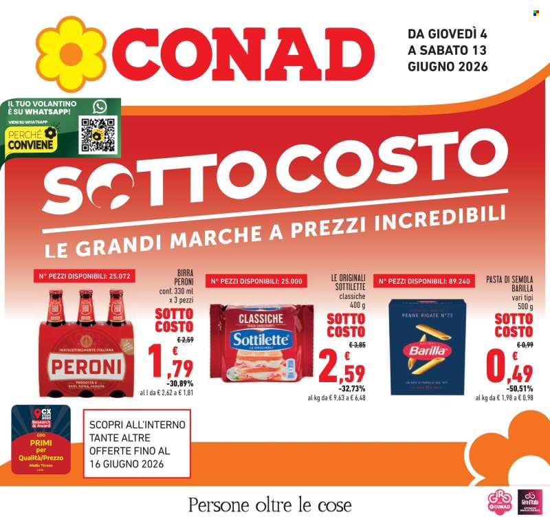 Volantino Conad - 4/6/2026 - 13/6/2026.