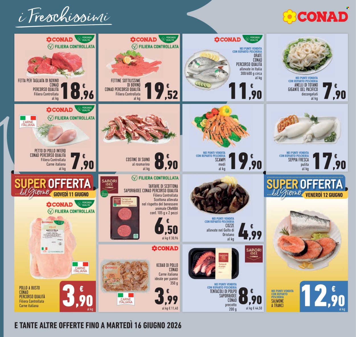 Volantino Conad - 4/6/2026 - 13/6/2026. Pagina 8