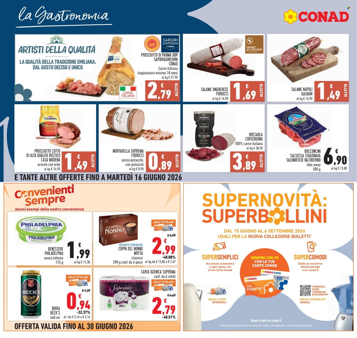 Volantino Conad - 4/6/2026 - 13/6/2026. Pagina 10