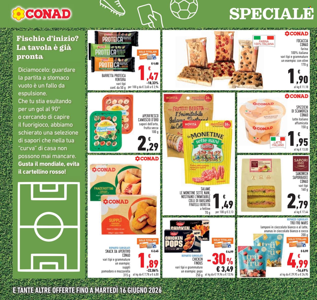 Volantino Conad - 4/6/2026 - 13/6/2026. Pagina 16
