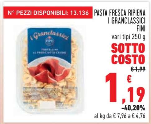 PASTA FRESCA RIPIENA I GRANCLASSICI FINI