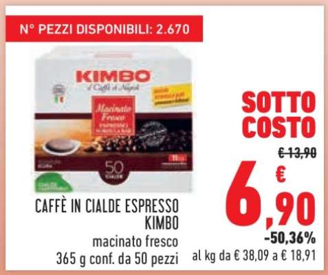 CAFFÈ IN CIALDE ESPRESSO KIMBO