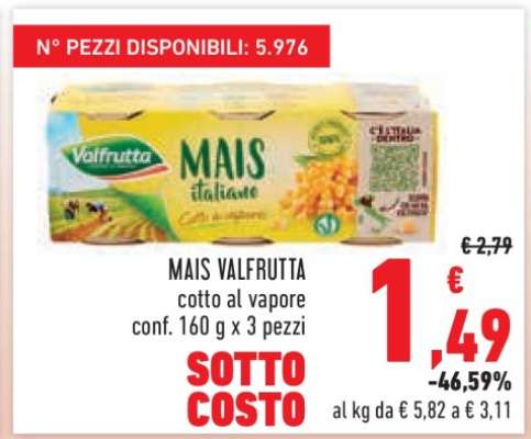 MAIS VALFRUTTA