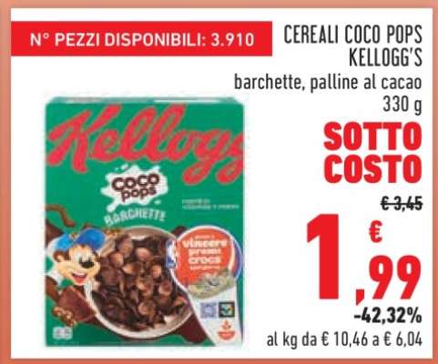 Cereali Coco Pops Kellogg's