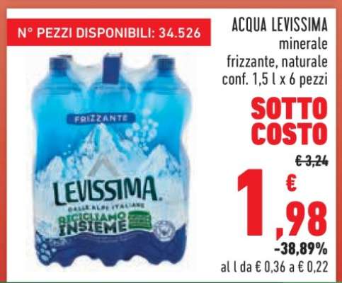 ACQUA LEVISSIMA