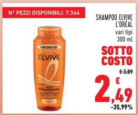 SHAMPOO ELVIVE L'ORÉAL