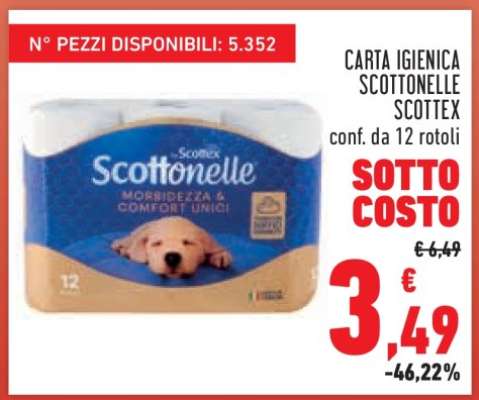 Carta Igienica Scottonelle Scottex